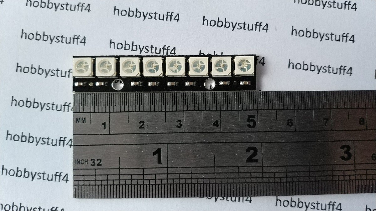 Schede Di Sviluppo - NeoPixel Stick Con LED 8 WS2812 5050 RGB - Foto 8