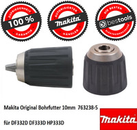 Makita Original Bohrfutter 10Mm 763238-5 FüR DF332D DF333D HP333D Neu⭐⭐⭐😊