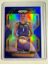 K154,799 - 2022 Panini Prizm WNBA Prizms Blue #70 Liz Cambage #/149