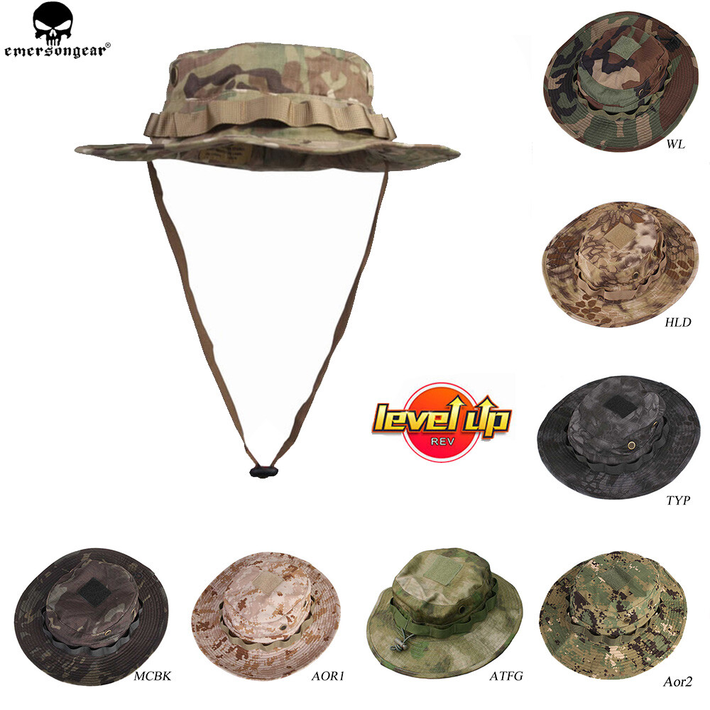 Sombrero boonie táctico militar Emerson al aire libre caza pesca camuflaje sombreros sombreros sombreros