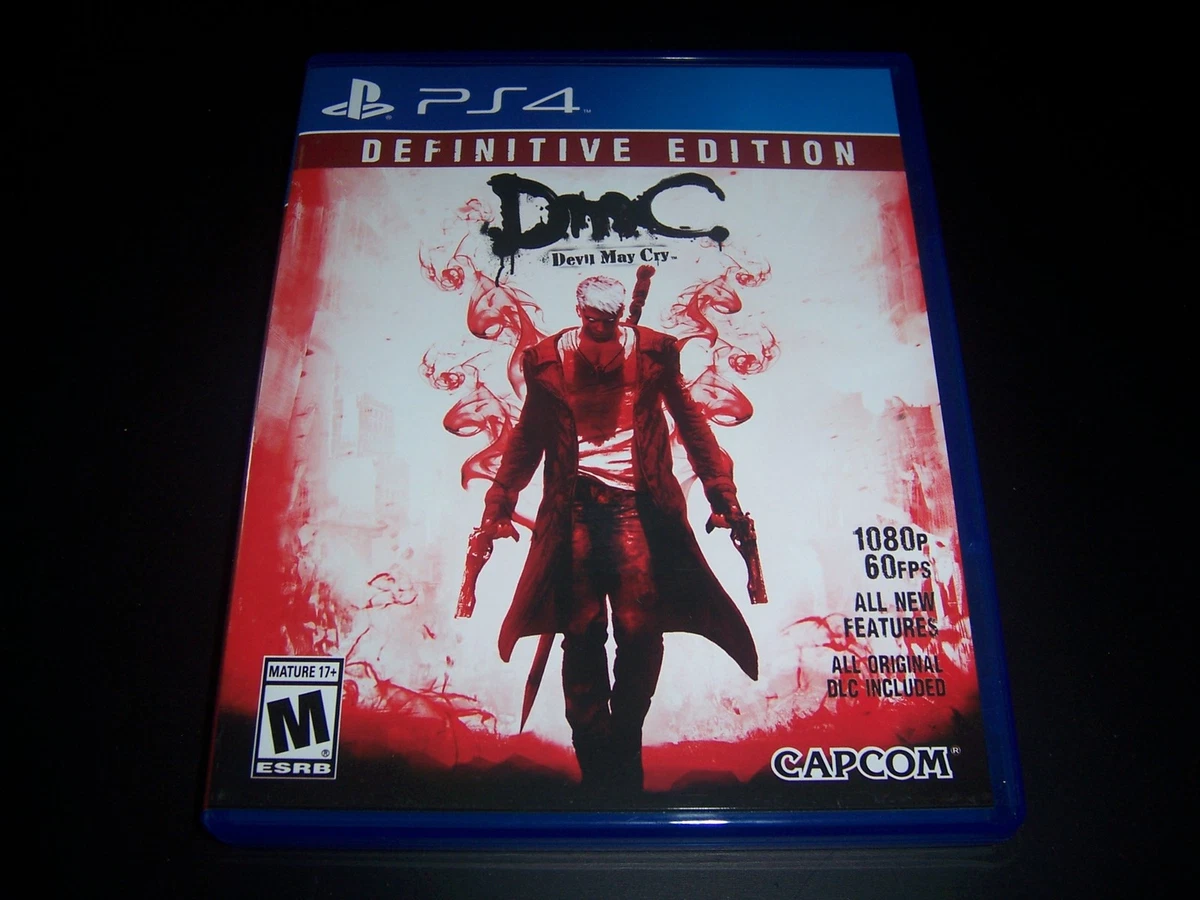 Replacement Case ONLY for DMC Devil May Cry PlayStation 4 PS4 Original Box