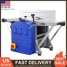 Portable Power Benchtop Thickness Planer Dual Planing Function Wood Planer 1250W