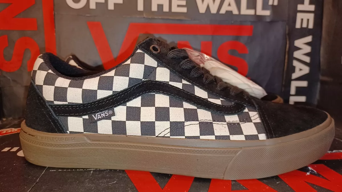 Bmx hotsell checkerboard vans