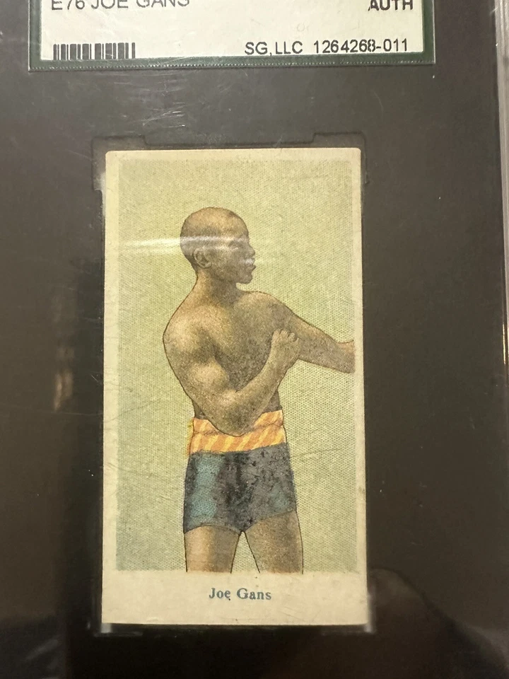1910 American Caramel Co Joe Gans Boxing HOF SGC A Rc - Image 2 of 3
