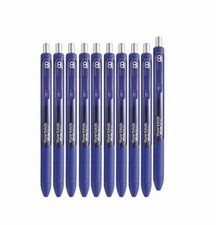 Paper Mate Inkjoy Gel Retractable Gel Ink Pens,Pack of 10 Purple, Medium Point 