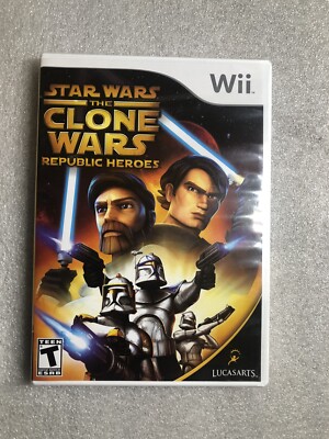 Star Wars: The Clone Wars - Republic Heroes (Nintendo Wii, 2009) - New Sealed