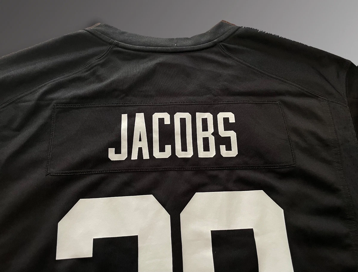 Las vegas raiders josh jacobs jersey 2025