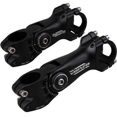 VENZO Bike Bicycle 3D Forged Stem Adjustable -20 ~ +60