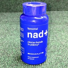 NAD Supplement for Anti Aging, Energy, Focus Booster Nicotinamide Riboside 60ct
