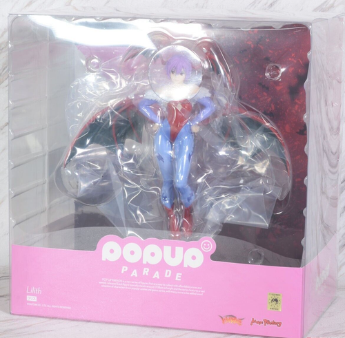 Figurine POP UP PARADE Darkstalkers Lilith - Good Smile Company - Neuve