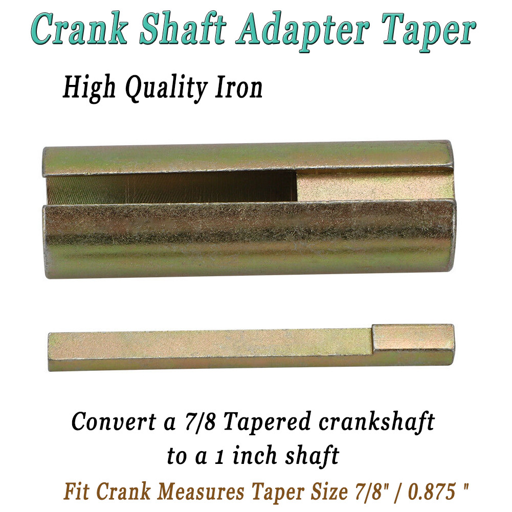 Crank Shaft Sleeve Adapter 7/8 Taper to 1
