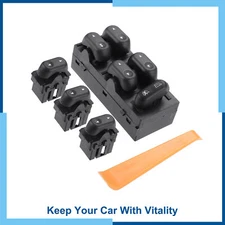 Pack(1Set) 5L1Z14529AA Inner Car Window Switch for Ford F-150 for Lincoln