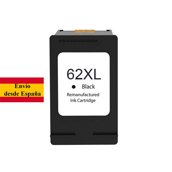 62XL 62 XL CARTUCHO TINTA COMPATIBLE PARA HP NEGRO PARA ENVY OFFICEJET