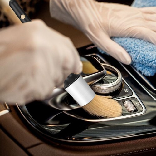 5Pcs Car Detailing Brush Cleaning Brush Set For Wheels Engine Emblems Air Vents - Picture 6 of 9