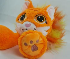 Rainbow Fluffies Lion 12" Plush Unhide the Rainbow Inside Bright Orange Soft Eye