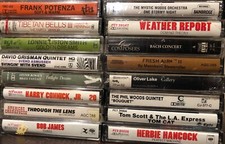 Jazz, Blues, Latin, Big Band Cassettes - 3.00 Each - New  Sealed - You Pick
