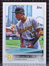 KE'BRYAN HAYES  -  2022 TOPPS BASE SET PHOTO VARIATION   #56
