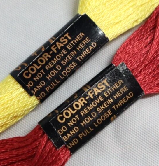 Anchor Susan Bates Vtg Lot 2 Skeins Embroidery Floss Scotland Colorfast Cotton - Image 4 of 4