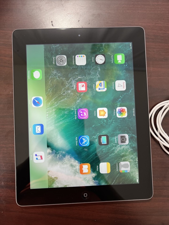 Apple iPad 4 A1458 16GB Wi-Fi Only Space Gray iOS Tablet | eBay
