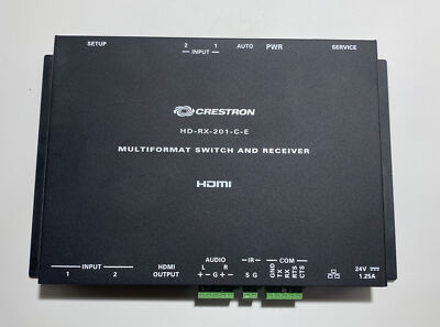 Crestron DM Lite HDMI over CATx Receiver, HD-RX-201-C-E, surface mountable