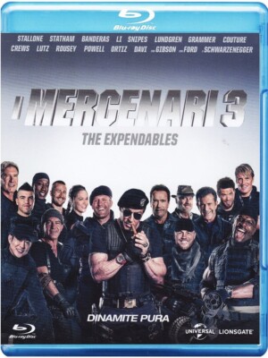 I MERCENARI 3   THE EXPENDABLES   STALLONE   FORD   GIBSON - ITA   ENG   BLU-RAY