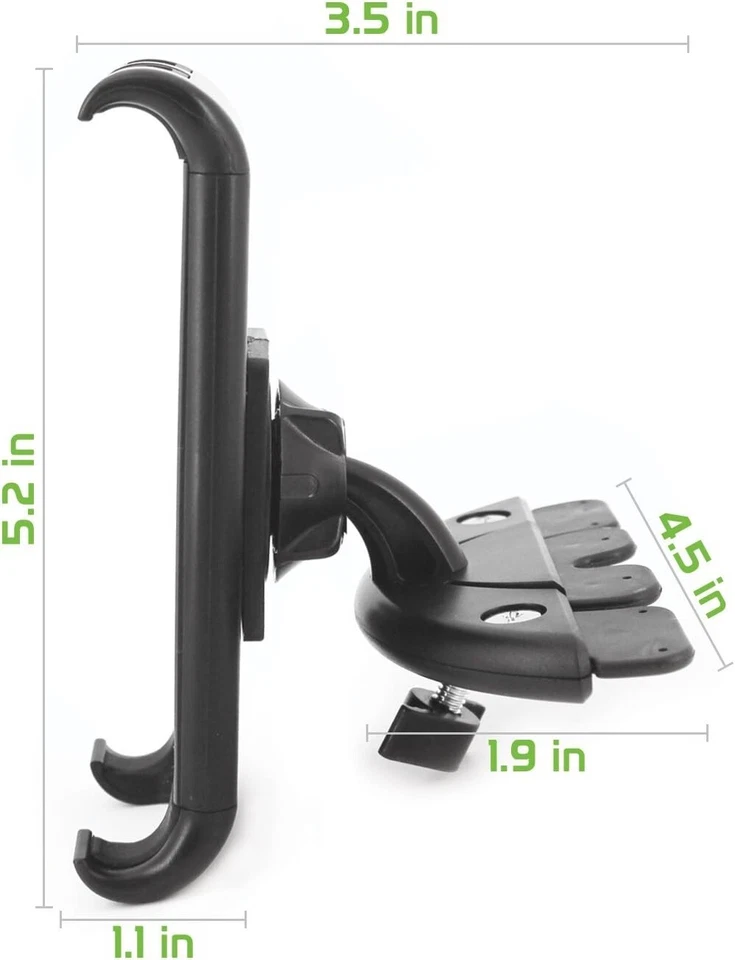 Cellet Tablet Holder, Universal Car CD Slot Phone and Tablet Mount Cradle - Image 2 of 4