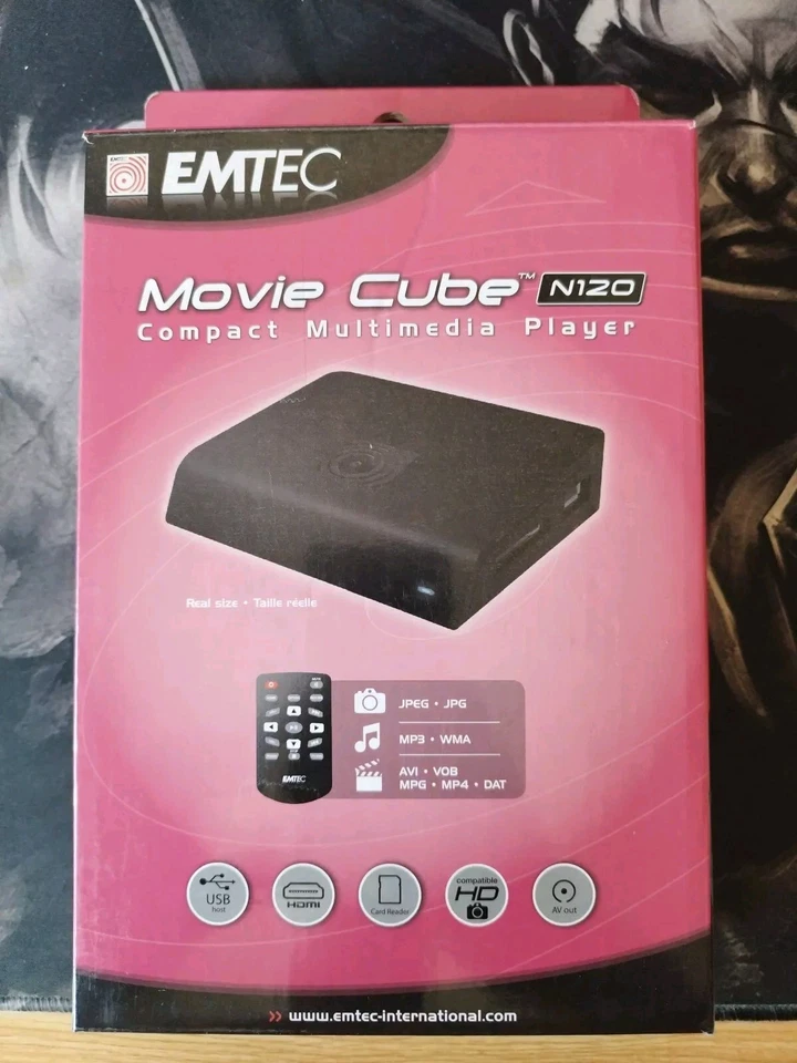 Reproductor multimedia Emtec Movie Cube N120 - Imagen 2 de 2