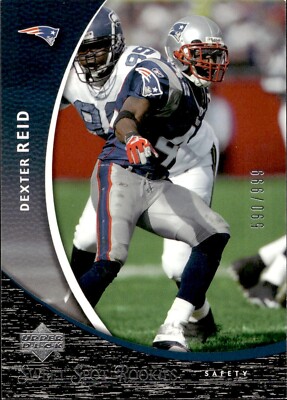 Dexter Reid - Rookie - 2004 Upper Deck Sweet Spot Rookies - Numbered /999