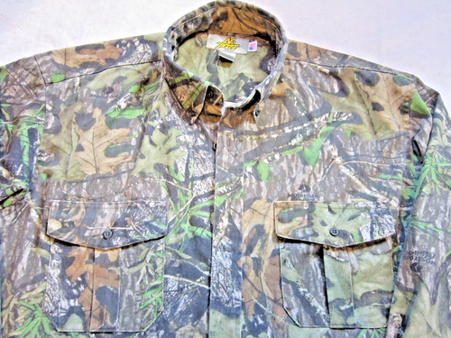 No Trace ~Dan River ~ Mossy Oak ~Obsession Long Sleeve ~Hunting Shirt ~XL ~USA - Picture 6 of 8
