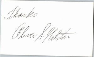 1970's -Ollie Gelston- Signed/Autograph/Auto Postcard Montclair State Univ NBA