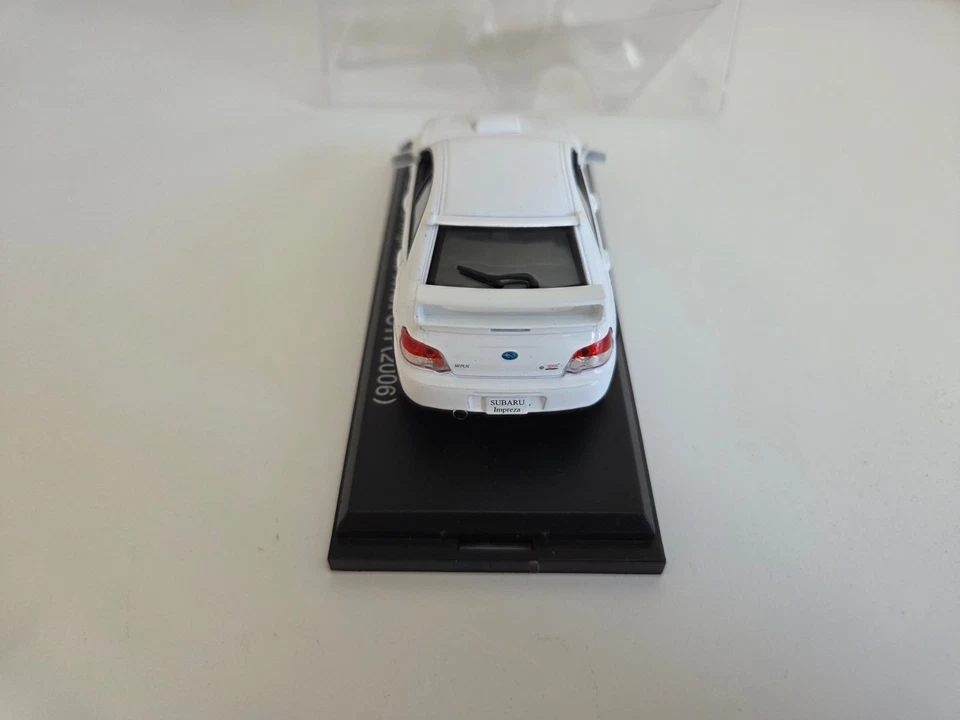 Hachette Norev 1/43 Subaru Impreza WRX STi - Bianco - 2006 - Immagine 4 di 4