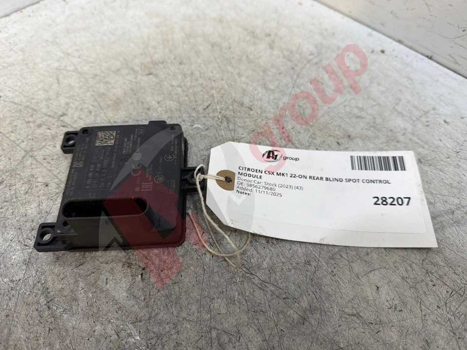CITROEN C5X MK1 22-ON REAR BLIND SPOT CONTROL MODULE 9856279680 - Image 2 of 4