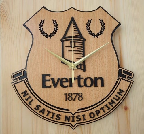 Everton Football Wall Clock - Picture 2 of 2