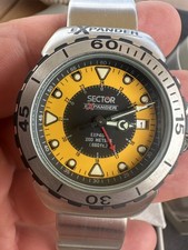 Sector Expander EXP404 Alarm 200M NOS FULL SET Box Manual Diver Quartz