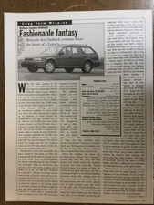Aw 936 Article Long Term Wrap-up 1996 Subaru Legacy Outback Aw 936 Article Long Term Wrap-up 1996 Subaru Legacy Outback