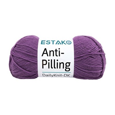 Estako DailyKnit-DK - 100% Anti-Pilling Acrylic Pack Of One, 80060 - Purple