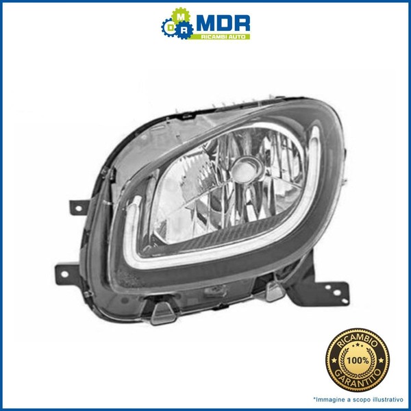 Scheinwerfer Vorne Links Parab Nera LED - SX Smart Fortwo 14--image