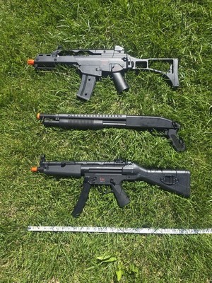 Lot 3 Airsoft Guns Umarex Heckler & Koch G36 C Heckler & Koch MP5 Double Eagle