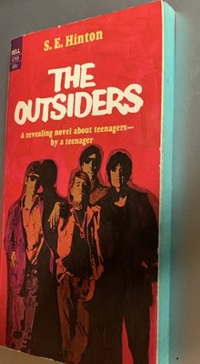 Vintage The Outsiders By S.E. Hinton Paperback 1968 Dell 6769 Stated First Print