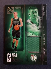 2024 Panini Silhouette NBA Relics game-worn Payton Pritchard Boston Celtics