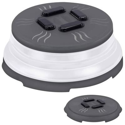 #ad #ad Hover Cover Collapsible Magnetic Splatter 10 Inch Clear BPA Free Food Lid Vented $33.22