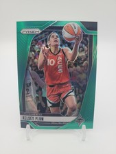 KELSEY PLUM - 2024 Panini WNBA Prizm Green Prizm #77 - Las Vegas Aces 