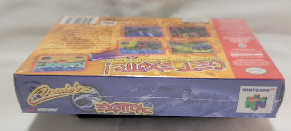 Cruis’n Exotica - N64 - Factory Sealed - Very Good Condition - Image 4 of 4