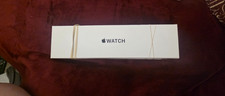 UNUSED Apple Watch SE 2nd Gen 40mm Silver Aluminum White Sport Band GPS  C