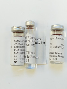 39.3% Oxygen 17 Stable Isotope water 3 g