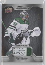 2023 Upper Deck Engrained Rookies Ebony Premium Memorabilia 3/35 Matt Murray x2o