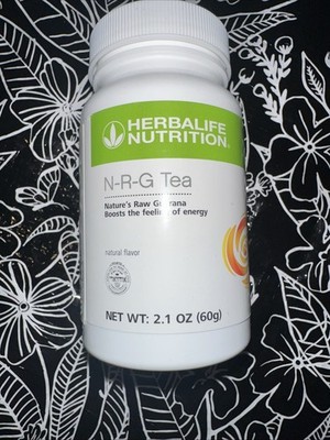 Herbalife NRG Tea 2.1 OZ,Nature s Raw Guarana,Boosts The Feeling Of Energy