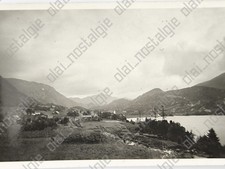 WK-2 Foto Ludwig Steffen 69. ID Bergen Norwegen 1940 Gebirge Panorama Original
