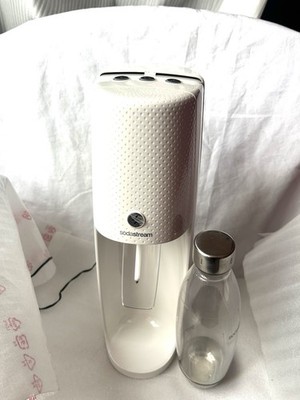 SodaStream One-Touch SOT-001 Machine Electric Power cord Bottle & 1/2 Full Can