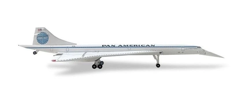HERPA Avion de ligne CONCORDE Pan Am Open House 25 échelle 1/500 HER538534
